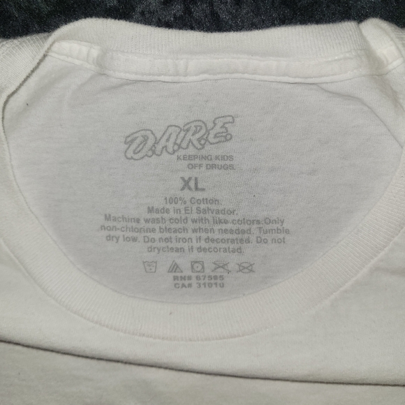 DARE Drugs Are Bad Tee Shirt XL - Picture 3 of 3